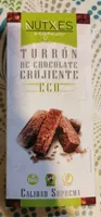 Turrón de chocolate crujiente eco