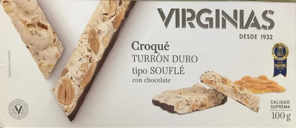 Turron duro tipo souflé