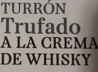 Turrón trufado a la crema de whisky