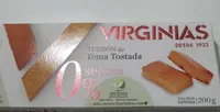 VIRGINIAS Turrón de yema tostada