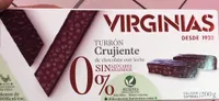 VIRGINIAS Turrón crujiente de chocolate con leche