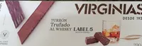 Virginias Turron trufado al whiskey