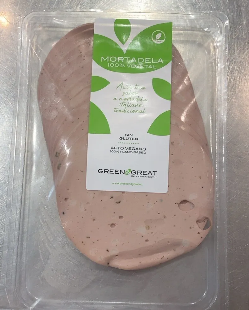 Mortadela 100% vegetal