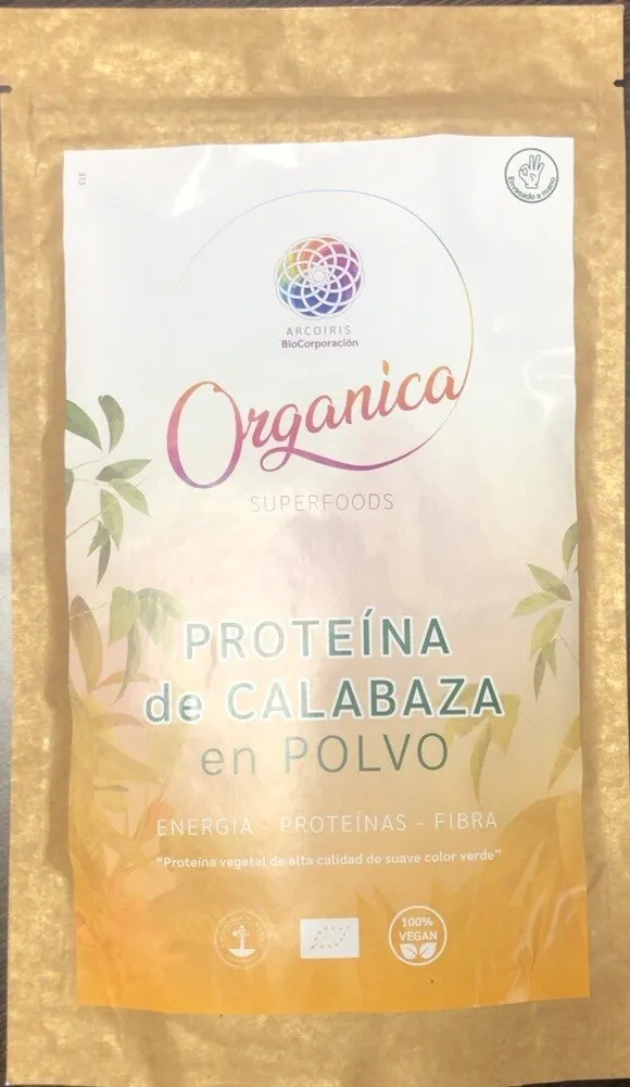 Proteína de calabaza en polvo