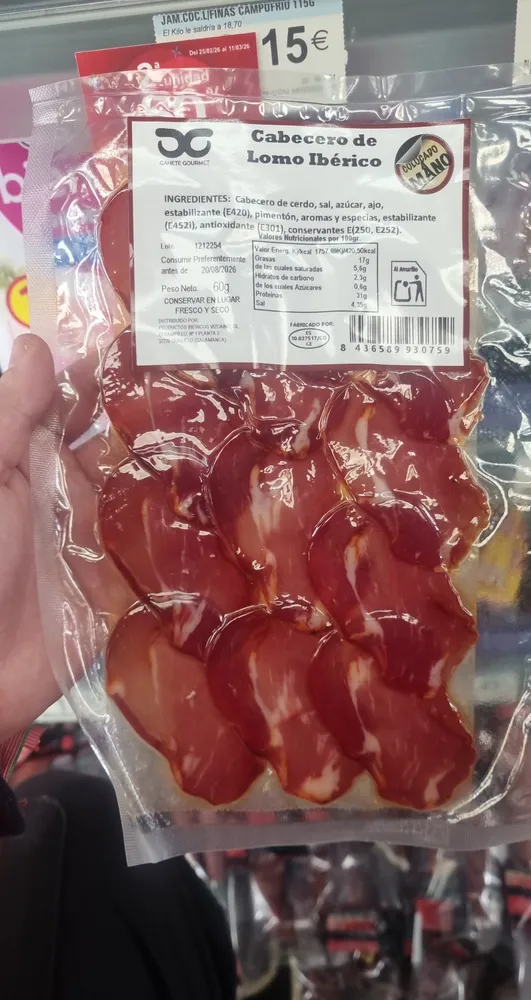 Cabecero de lomo