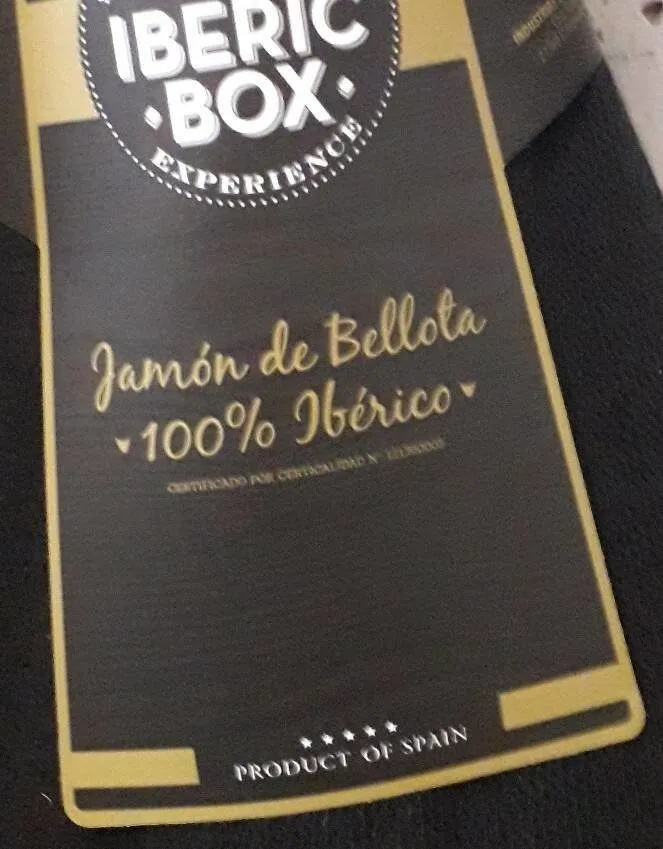 Jamón de bellota