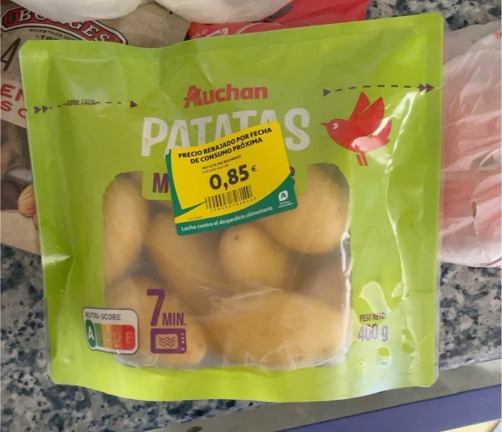 Patatas mircroondas