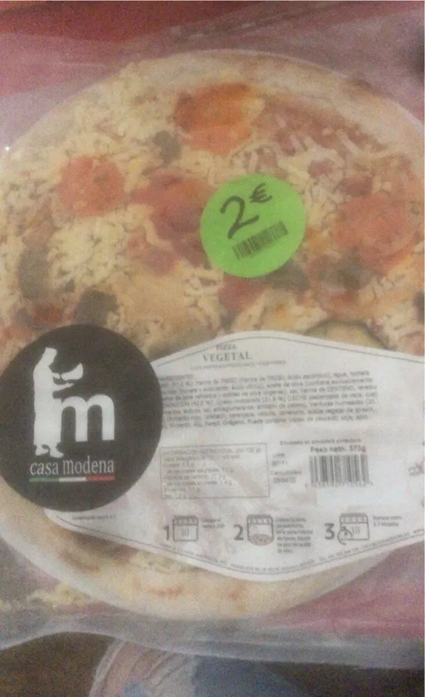 Pizza Vegetal