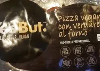 Pizza Veganacon verduras al horno