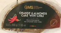 Orange & almonds cake with chili