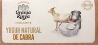Yogur natural de cabra