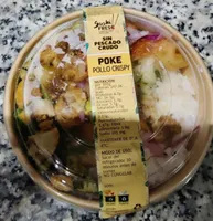 Poke pollo crispy