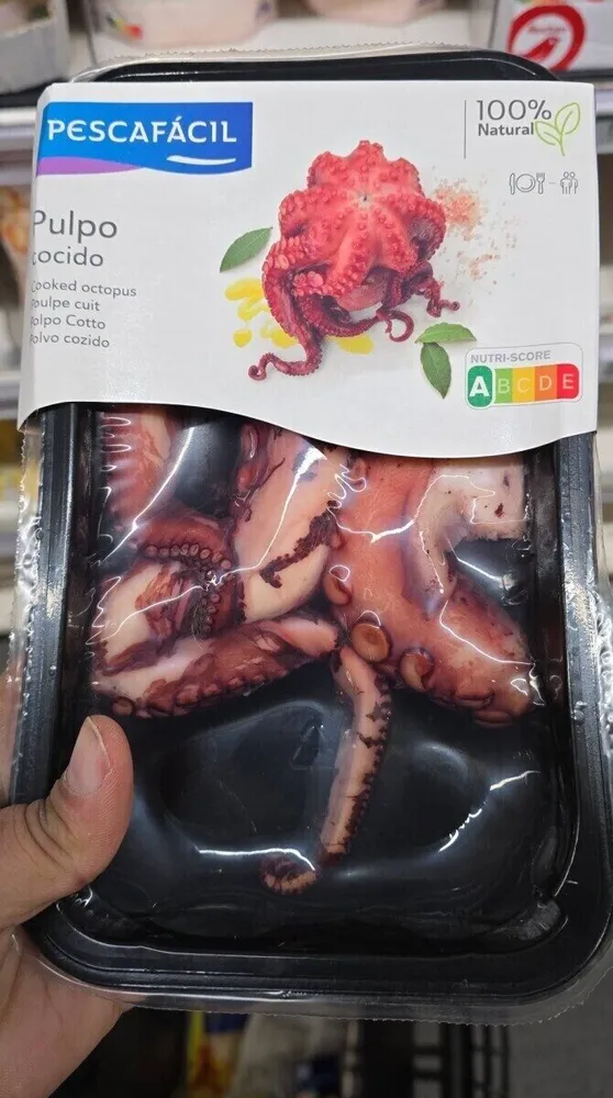 Tentacule de poulpe cuit T3