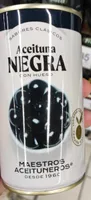 Aceituna negra con hueso