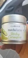 Matcha latte melon cucumbre