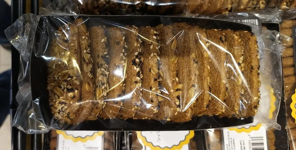 Galleta integral de semilla sin azúcar