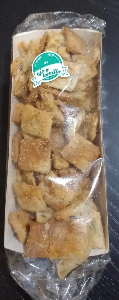 Tortas Chipi de ajo y tomillo