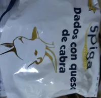 Dados con queso de cabra
