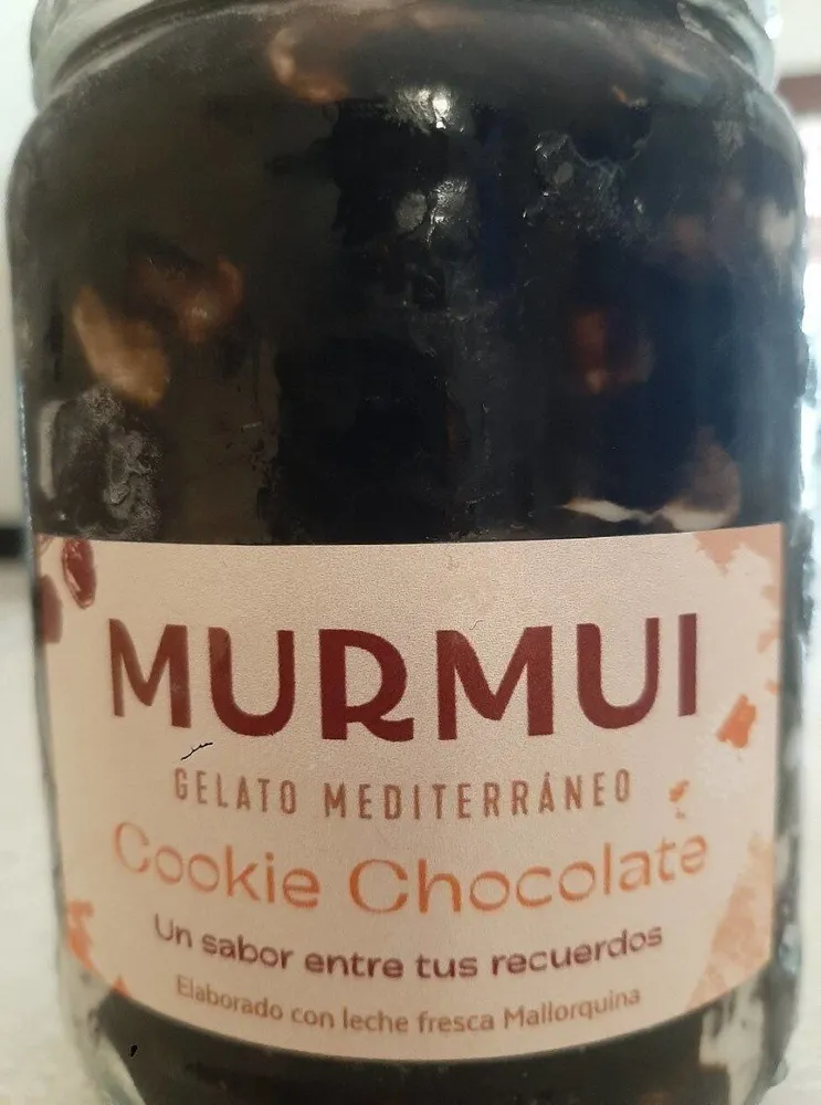 Cookie chocolate Gelato mediterraneo