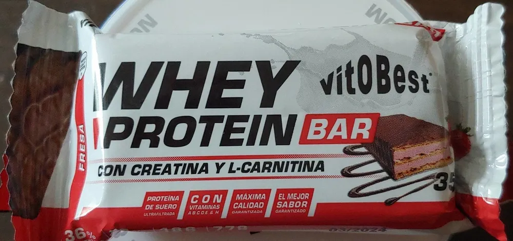 Whey Protein Bar Fresa