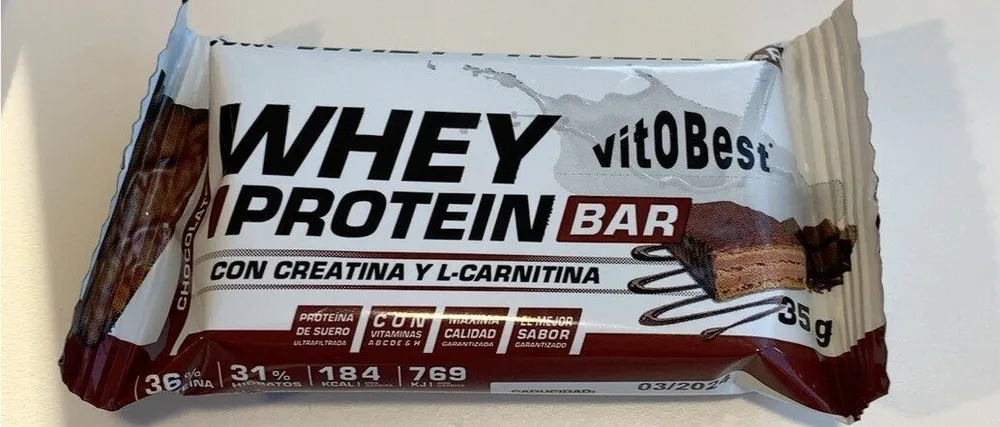 Whet protein bar