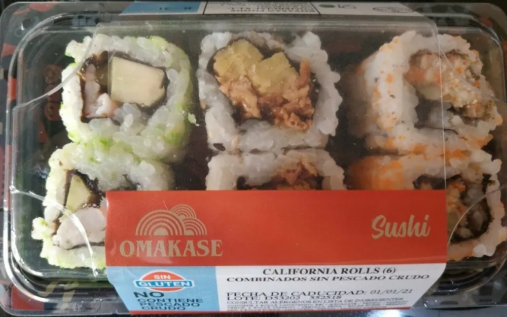 California rolls 6