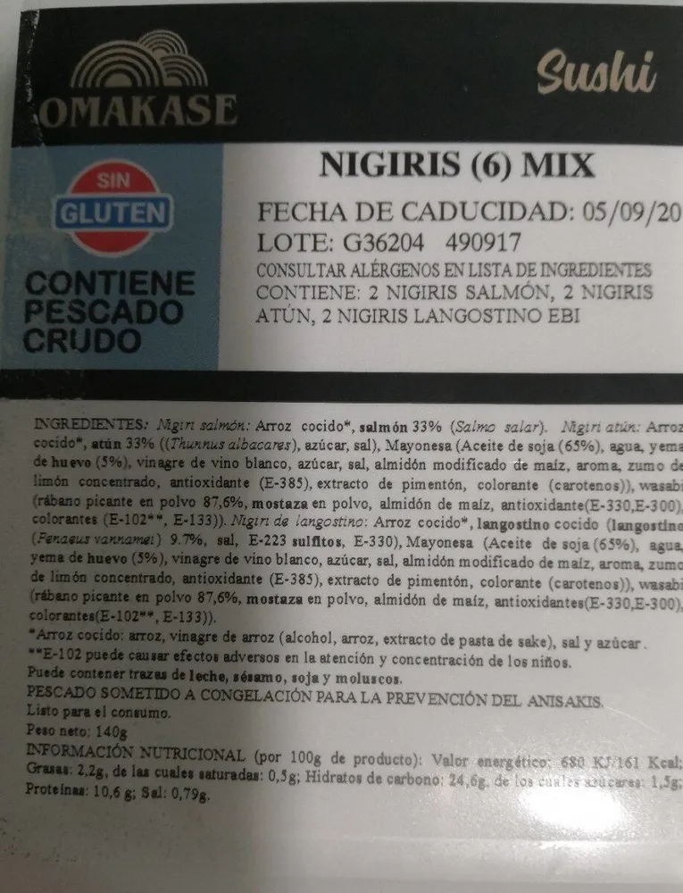Nigiris mix