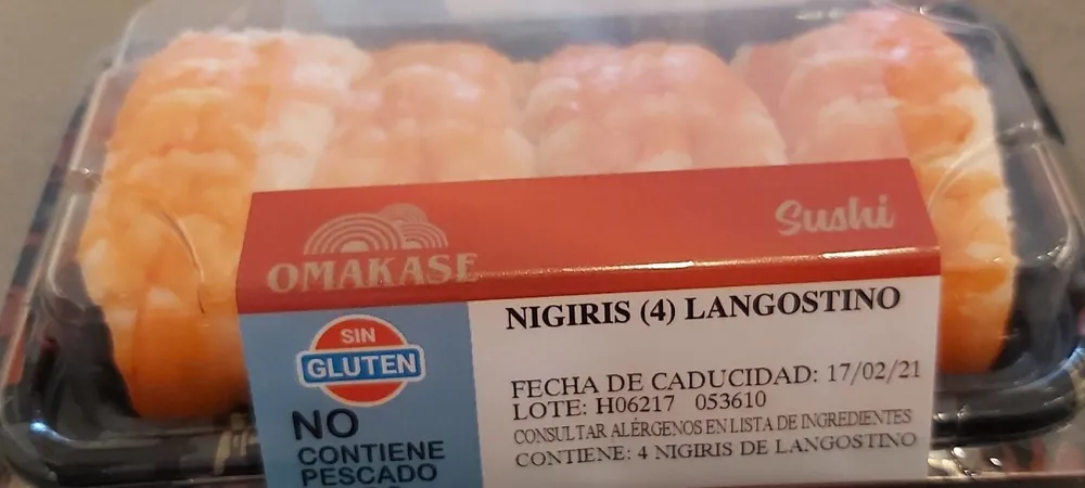 Nigiris(4) Langostino