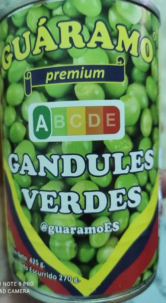 Guandules verdes