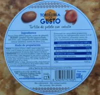 Tortilla de patata con cebolla