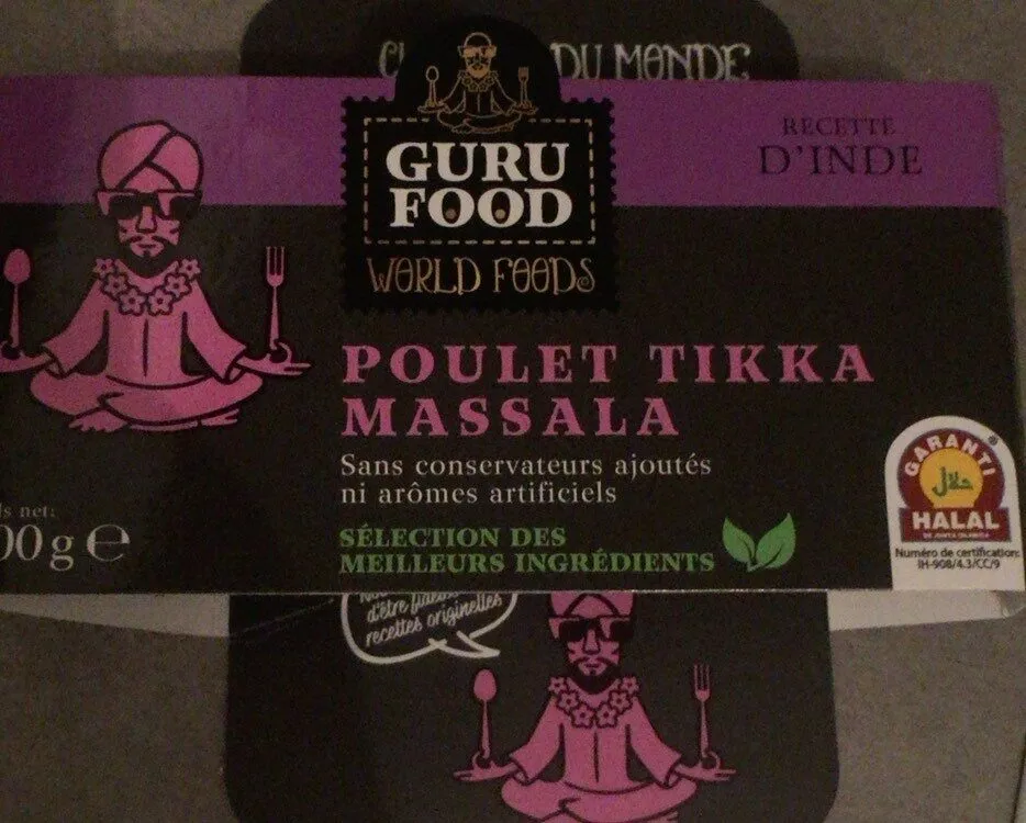Poulet tikka massala