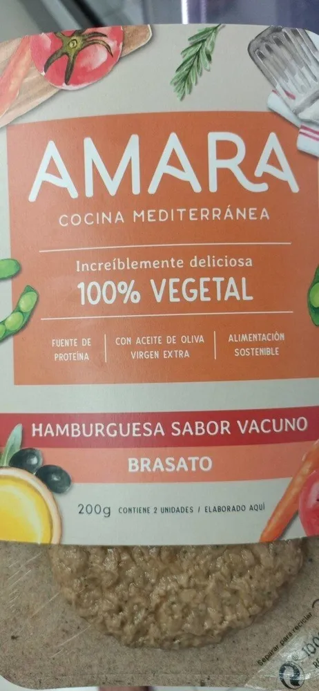 Hamburguesa sabor vacuno