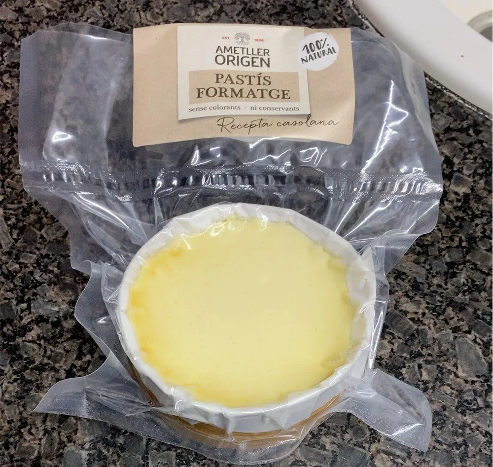 Pastís formatge