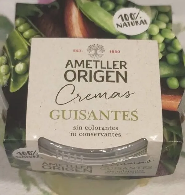 Crema de guisantes