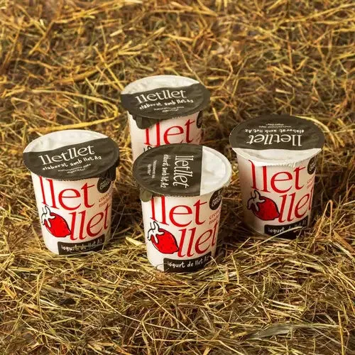 LletLlet Iogurt De Maduixa Amb Llet A2 Ametller Origen 4U.