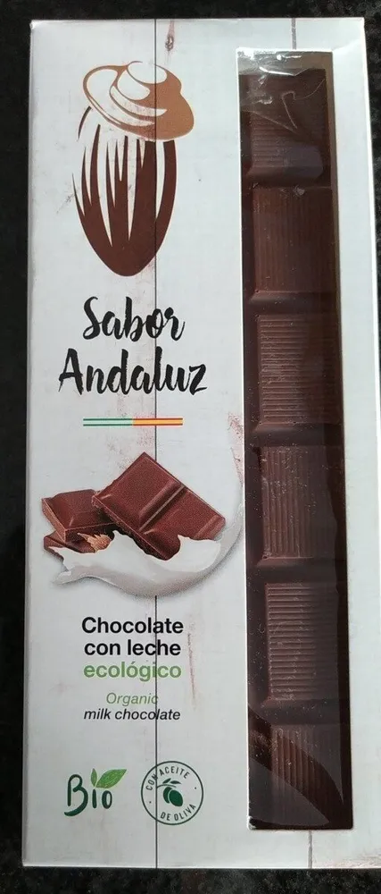 Chocolate con leche ecológico