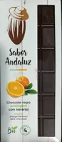 Chocolate negro ecológico con naranja