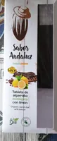 Tableta de algarroba ecológica con limón