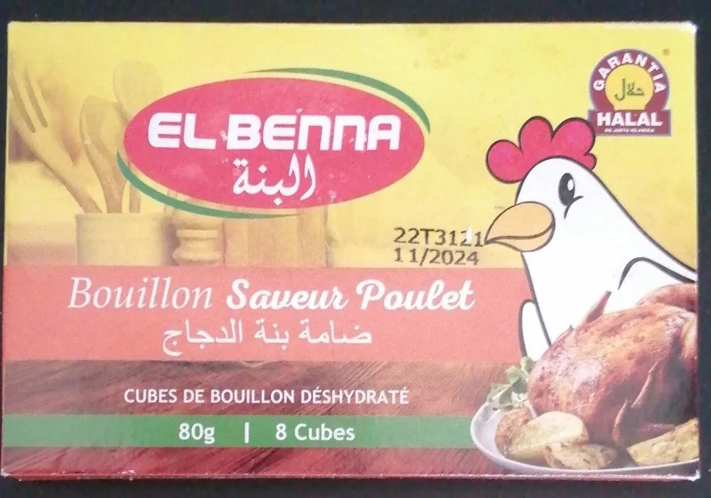 Bouillon saveur poulet