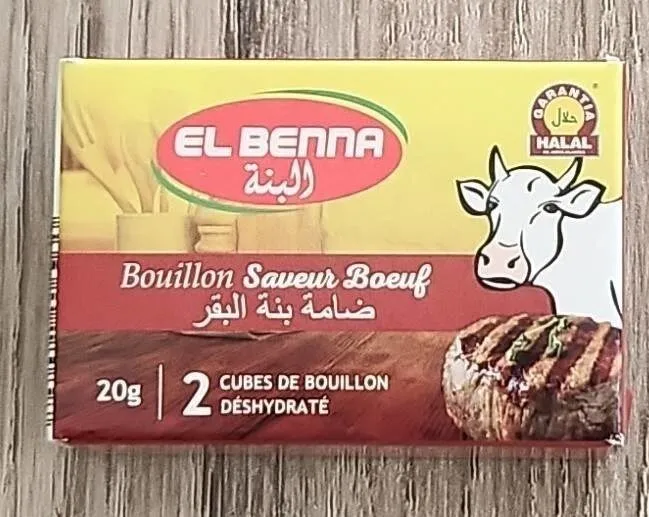 Bouillon saveur boeuf