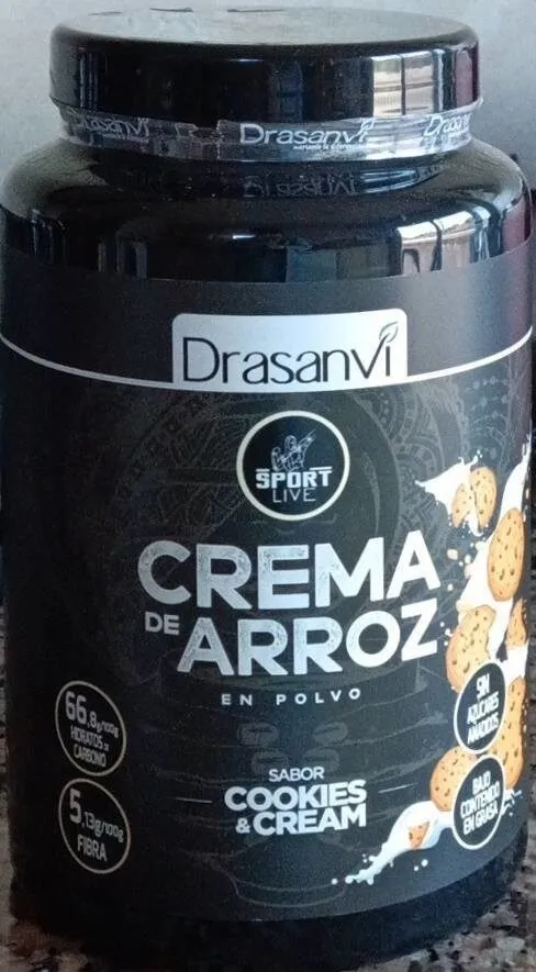 Crema de arroz