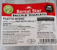 Baccalà Dissalato
