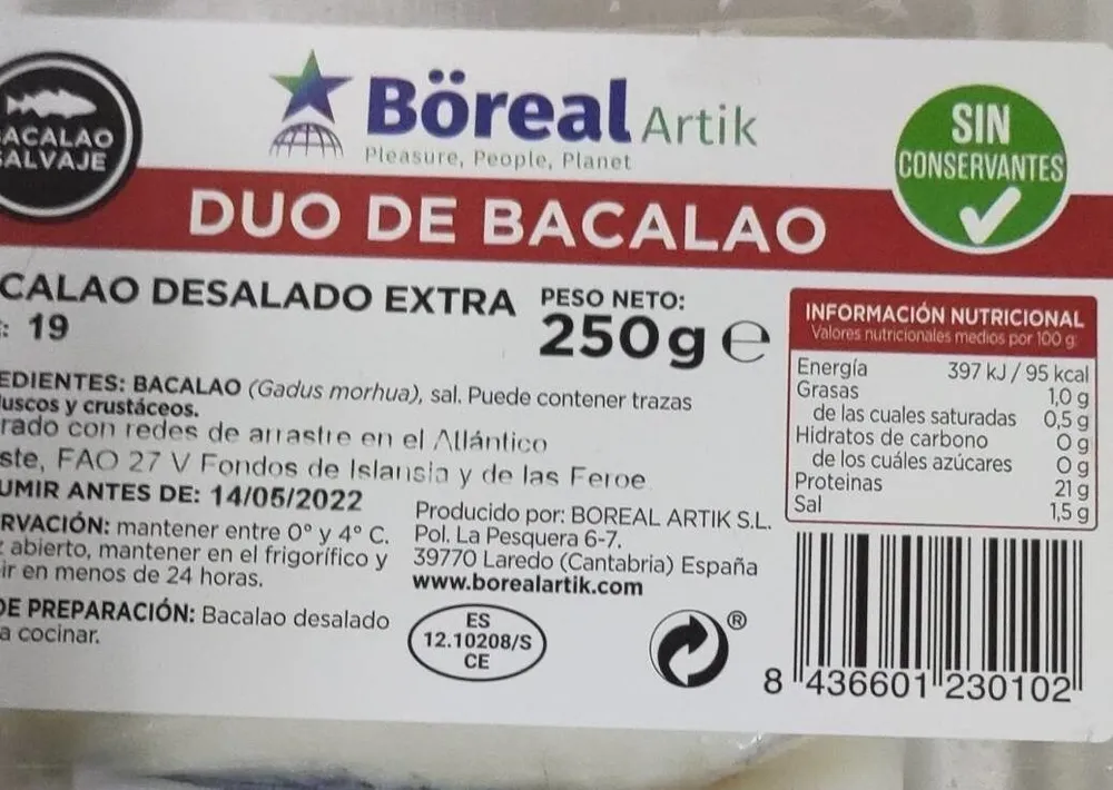 Dúo de bacalao