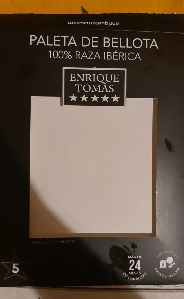 Paleto de Bellota