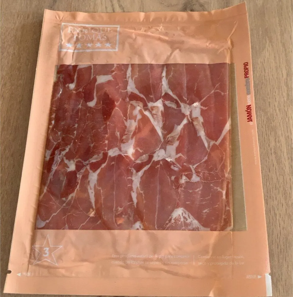 Sobre jamón gran reserva