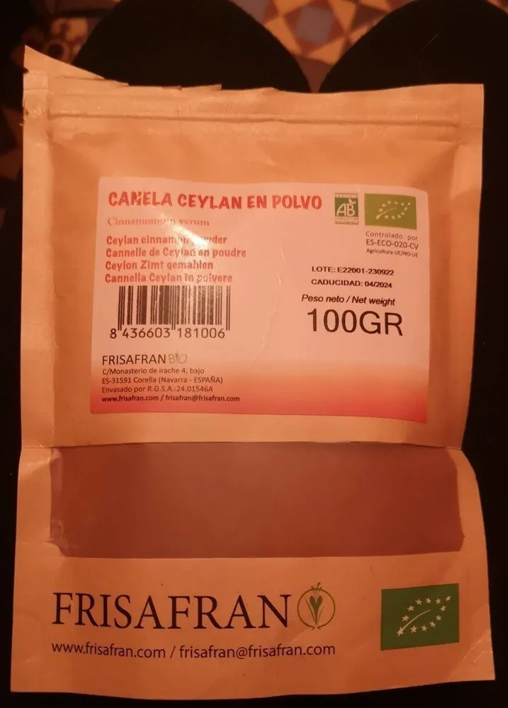 Cannelle de Ceylan en poudre
