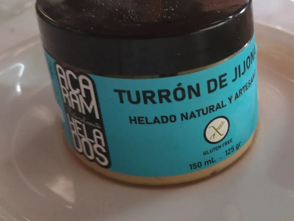 Helado Turrón de Jijona