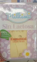 Emmental sin lactosa