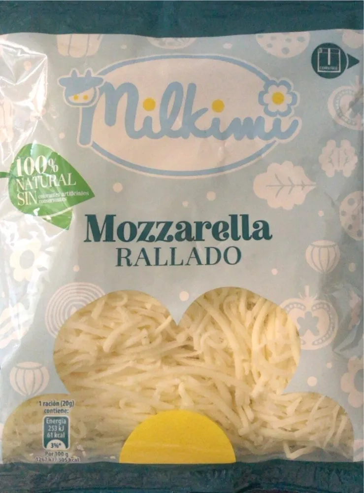 Mozzarella rallado