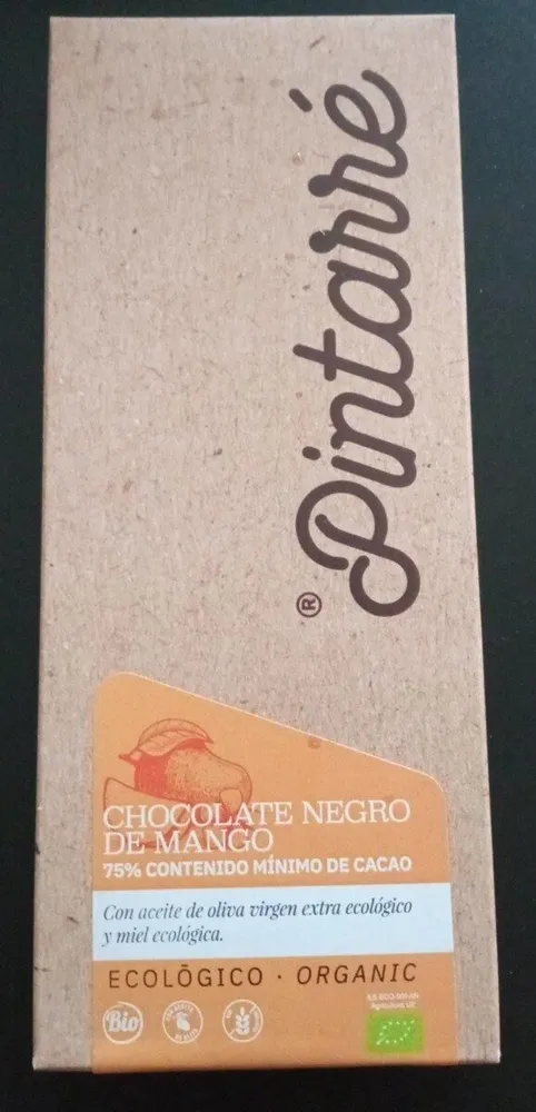 Chocolate negro de mango